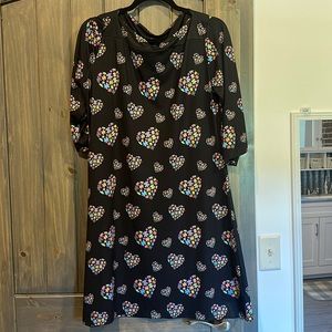 Cute dress for autism awareness week.